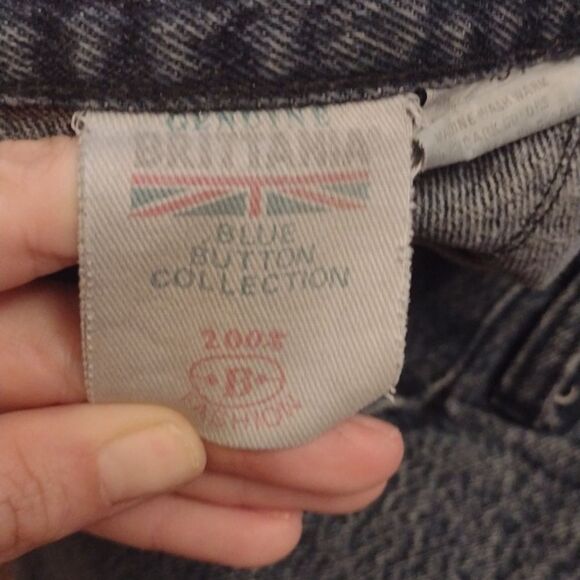 Brittania Vintage mom jean 80s high waist no back pockets - Picture 13 of 16